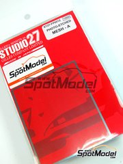 Studio27: Mesh - Square pattern mesh - photo-etched parts