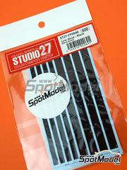 Studio27: Decals - Black lines 5mm and 8mm - water slide decals