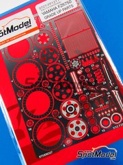Studio27: Photo-etched parts 1/12 scale - Yamaha FZR750 - for Fujimi references FJ141312 and 14131