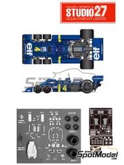 Studio27 TK2069: Transkit 1/20 scale - Tyrrell Ford P34 Studio27 TK2069: Transkit 1/20 scale - Tyrrell Ford P34