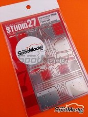 Photo-etched parts / Formula 1: New products by Studio27 Photo-etched parts / Formula 1: New products by Studio27