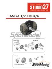 スタジオ27　ST27-FK2088B　1/20　002 TEST '99 Studio27: All products in 1/20 scale | SpotModel