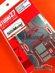 Studio27: Detail up set 1/20 scale - Lotus Type 102B - Formula 1 World Championship 1991 - photo-etched parts and assembly instructions - for Tamiya reference TAM20030 image