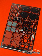 Studio27: Detail up set 1/20 scale - Tyrrell Ford P34 - Monaco Formula 1 Grand Prix 1977 - photo-etched parts and assembly instructions - for Tamiya reference TAM20053 image