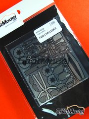 Studio27: Detail up set 1/24 scale - Ferrari F430 Challenge - photo-etched parts and assembly instructions - for Fujimi references FJ12268, 122687, RS-49, FJ122687, 12268, RS-49, FJ123189, 12318, FJ123615, FJ12560, FJ125602, RS-72, FJ189888, 37, 18988, FJ189963, 36 and 18996 image