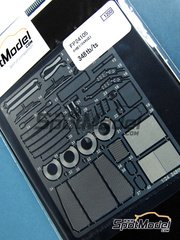Studio27: Photo-etched parts 1/24 scale - Ferrari 348 TB - TS 