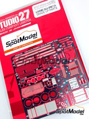 Studio27: Detail up set 1/24 scale - Alfa Romeo GTA - for Tamiya reference TAM89677