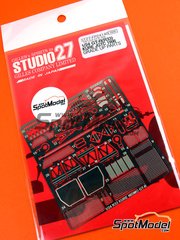 Studio27: Photo-etched parts 1/24 scale - Nissan Nismo GT-R 1996 - for Tamiya reference TAM24178 image