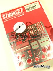 Studio27: Detail up set 1/24 scale - Subaru Impreza WRC 2005 - photo-etched parts and assembly instructions - for Tamiya reference TAM24281 image