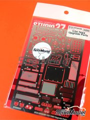 Studio27: Photo-etched parts 1/24 scale - Toyota TA64 Celica - for Beemax Model Kits references B24004 and Aoshima 084564 image