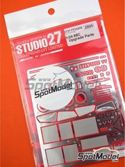 Studio27: Detail up set 1/24 scale - Toyota 88C - photo-etched parts and assembly instructions - for Hasegawa references 20235, has20235, 20236, CC02, CC-02, CC-2, 20416, 20426, 20576 and CC-5 image