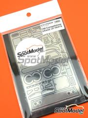 Studio27: Detail up set 1/24 scale - Ferrari F40 Competizione - photo-etched parts and assembly instructions - for Tamiya reference TAM24284