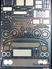 Studio27: Photo-etched parts 1/24 scale - Ferrari F40 - photo-etched parts and placement instructions - for Tamiya references TAM24077 and TAM24295 image