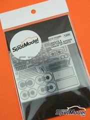 Studio27: Detail up set 1/24 scale - Ferrari 365 GTS4 Daytona Spyder - photo-etched parts and assembly instructions - for Fujimi references FJ082714, 08271 and EM-39