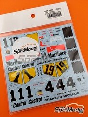 Studio27 TK1257: Marking / livery 1/12 scale - Yamaha YZR500 Studio27 TK1257: Marking / livery 1/12 scale - Yamaha YZR500