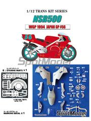 Studio27 TK1207C: Transkit 1/12 scale - Honda RC211V HRC Team #72 