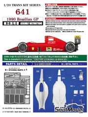 Studio27 TK2076: Transkit 1/20 scale - Ferrari 643 Scuderia Studio27 TK2076: Transkit 1/20 scale - Ferrari 643 Scuderia