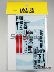 Tabu Design: Decoracin escala 1/20 - Ferrari 248F1 Equipo Scuderia Ferrari patrocinado por Marlboro N 5, 6 - Michael Schumacher (DE), Felipe Massa (BR) - Campeonato del Mundo FIA de Formula 1 2006 - calcas de agua - para las referencias de Fujimi FJ090412, 09041, GP-7, FJ090467, 09046, GP-9, FJ090474, 09047, GPSP-6, FJ090504, 09050, GP-13 y GP13