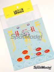 Tabu Design: Marking / livery 1/20 scale - Lotus Ford Type 79 Rebaque Team sponsored by Marlboro Carta Blanca #31 - Hector Rebaque (MX) - FIA Formula 1 World Championship 1979 - water slide decals and tobacco sponsor decals - for Tamiya references TAM20060 and TAM20061