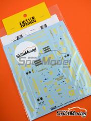 Tabu Design: Marking / livery 1/20 scale - Lotus Renault Type 97T Lotus Team sponsored by John Player Special #11, 12 - Elio de Angelis (IT), Ayrton Senna da Silva (BR) - Formula 1 World Championship 1985 - water slide decals and tobacco sponsor decals - for Fujimi references FJ09064, GP23 / 090641, FJ090641, 09064, GP23 / 090641, FJ09074, 090740, GP-25, FJ090740, 09074, GP-25, FJ09083, FJ091457, 09145, GPSP-23, FJ091877, 09187, GPSP-40, FJ091952, 09195 and GP-3