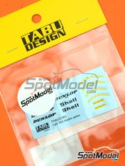 Tabu Design: Marking / livery 1/20 scale - Porsche 935 Turbo - water slide decals - for Tamiya reference TAM20070