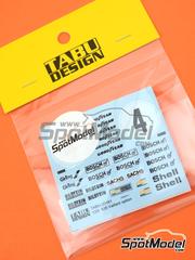 Tabu Design: Marking / livery 1/20 scale - Porsche 935 K2 Turbo - water slide decals - for Tamiya reference TAM20071