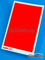 Tameo Kits: Decals - Glosy red - water slide decals