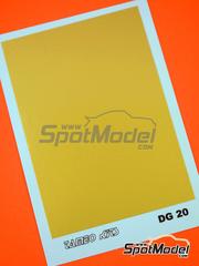 Tameo Kits: Decals - Gold 60 x 85 mm - water slide decals