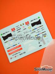 Tameo Kits: Marking / livery 1/43 scale - Alfa Romeo 179C sponsored by Marlboro #22, 23 - Bruno Giacomelli (IT), Mario Andretti (US) - Las Vegas Formula 1 Grand Prix 1981 - water slide decals and tobacco sponsor decals - for Tameo Kits reference SLK132