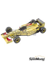Tameo Kits: Marking / livery 1/43 scale - Jordan Peugeot 196 Jordan Grand Prix Team sponsored by Benson and Hedges #11, 12 - Rubens Barrichello (BR), Martin Brundle (GB) - Argentine Formula 1 Grand Prix 1996 - water slide decals and tobacco sponsor decals - for Tameo Kits reference TMK213