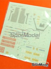 Tameo Kits: Marking / livery 1/43 scale - Ferrari 126C2 Scuderia Ferrari Team sponsored by Fiat #27, 28 - Didier Pironi (FR), Patrick Tambay (FR) - German Formula 1 Grand Prix, Dutch Formula 1 Grand Prix, Italian Formula 1 Grand Prix 1982 - water slide decals - for Tameo Kits reference TMK316