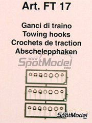 Tameo Kits: Detail 1/43 scale - Safety hook - photo-etched parts - 21 units