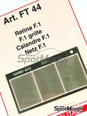Tameo Kits: Mesh - Radiators grille - photo-etched parts - 3 units