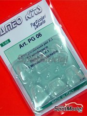 Tameo Kits: Detail 1/43 scale - Windscreen for F1
