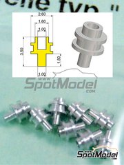 Tameo Kits: Detalle escala 1/43 - Masa homocinetica - 8 unidades