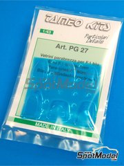 Tameo Kits: Detail 1/43 scale - Blue F1 Windscreen