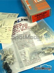 Tameo Kits: Maqueta de coche escala 1/43 - McLaren MP4/20 Equipo McLaren Racing Limited patrocinado por Henkel N 9, 10 - Kimi Rikknen (FI), Juan Pablo Montoya (CO) - Gran Premio de Frmula 1 de Italia 2005 - fotograbados, piezas de goma, piezas de metal torneado, calcas de agua, piezas de metal blanco y manual de instrucciones