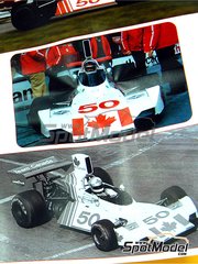 Tameo Kits TMK324: Car scale model kit 1/43 scale - Brabham Ford BT44  Brabham Racing Organisation Team sponsored by Goodyear #7, 8 - Carlos  Reutemann (AR), Carlos Pace (BR) - Austrian Formula 1 Grand Prix 1974 (ref.  TMK324)