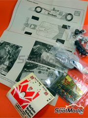 Tameo Kits: Car scale model kit 1/43 scale - Penske Chevy PC18 sponsored by Marlboro #20 - Emerson Fittipaldi (BR) - Indy 1989 - photo-etched parts, turned metal parts, water slide decals, white metal parts and assembly instructions