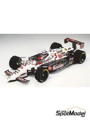 Tameo Kits: Car scale model kit 1/43 scale - Lola Chevy T93 K-Mart Newman-Hass Team sponsored by Texaco Havoline #5, 6 - Nigel Ernest James Mansell (GB), Mario Andretti (US) - CART IndyCar World Series 1993 - photo-etched parts, rubber parts, turned metal parts, vacuum formed parts, water slide decals, white metal parts and assembly instructions