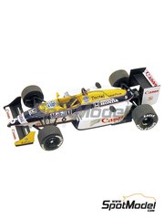 Tameo Kits Maqueta De Coche Escala 1 43 Williams Honda Fw11b Equipo Williams Grand Prix Engineering Patrocinado Por Canon Nº 5 6 Nelson Piquet Br Riccardo Patrese It Gran Premio