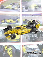 Tameo Kits: Maqueta de coche escala 1/43 - Coloni Cosworth CF187 patrocinado por Renzacci N� 32 - Nicola Larini (IT) - Gran Premio de F�rmula 1 de Espa�a 1987 - fotograbados, piezas de goma, piezas de metal torneado, calcas de agua, piezas de metal blanco y manual de instrucciones