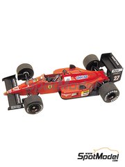 Tameo Kits: Maqueta de coche escala 1/43 - Ferrari F1/87-88c Equipo Scuderia Ferrari patrocinado por Marlboro N� 27, 28 - Michele Alboreto (IT), Gerhard Berger (AT) - Gran Premio de F�rmula 1 de Brasil 1988 - fotograbados, piezas de metal torneado, calcas de agua, piezas de metal blanco, manual de instrucciones y calcas de sponsors de tabaco