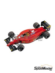 Tameo Kits TMK089: Maqueta de coche escala 1/43 - Ferrari F1/89 640 Equipo  Scuderia Ferrari patrocinado por Marlboro Nº 27,28 - Nigel Ernest James  Mansell (GB), Gerhard Berger (AT) - Gran Premio