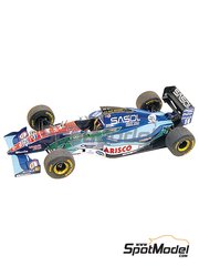 Tameo Kits: Maqueta de coche escala 1/43 - Jordan Hart 194 Equipo Jordan Grand Prix patrocinado por Sasol N 14, 15 - Rubens Barrichello (BR), Eddie Irvine (GB) - Gran Premio de Frmula 1 de Australia 1994 - fotograbados, piezas de goma, piezas de metal torneado, calcas de agua, piezas de metal blanco y manual de instrucciones