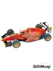 Tameo Kits: Maqueta de coche escala 1/43 - Ferrari 412T1 Equipo Scuderia Ferrari patrocinado por Marlboro N� 27, 28 - Jean Alesi (FR), Gerhard Berger (AT) - Gran Premio de F�rmula 1 de Canada 1994 - fotograbados, piezas de goma, piezas de metal torneado, calcas de agua, piezas de metal blanco, manual de instrucciones y calcas de sponsors de tabaco