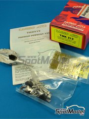 Tameo Kits: Maqueta de coche escala 1/43 - Jordan Peugeot 196 Equipo Jordan Grand Prix patrocinado por Benson and Hedges N 11, 12 - Rubens Barrichello (BR), Martin Brundle (GB) - Gran Premio de Frmula 1 de Australia 1996 - fotograbados, piezas de goma, piezas de metal torneado, calcas de agua, piezas de metal blanco, manual de instrucciones y calcas de sponsors de tabaco