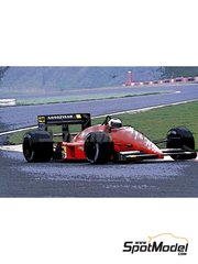 Tameo Kits: Maqueta de coche escala 1/43 - Ferrari F1/87 Equipo Scuderia Ferrari patrocinado por Marlboro N� 27, 28 - Michele Alboreto (IT), Gerhard Berger (AT) - Gran Premio de F�rmula 1 de Jap�n 1987 - fotograbados, piezas de metal torneado, calcas de agua, piezas de metal blanco, manual de instrucciones y calcas de sponsors de tabaco