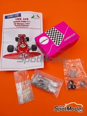 Tameo Kits TMK447: Car scale model kit 1/43 scale - McLaren Honda MP4/4 ...