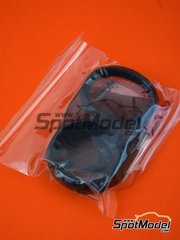 Tamiya: Spare part 1/12 scale - Kawasaki Ninja H2R: Tyre bag - metal parts and rubber parts - for Tamiya reference TAM14131